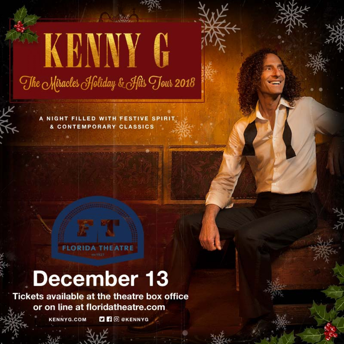 Win Tickets To Kenny G