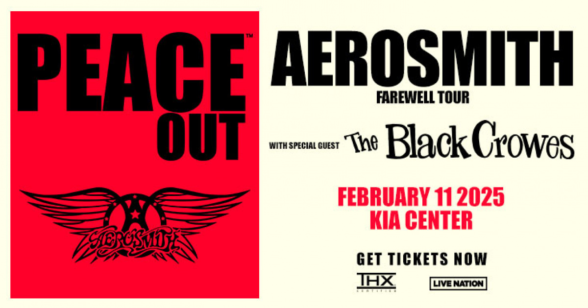 Aerosmith: Peace Out - Farewell Tour with Special Guests The Black Crowes