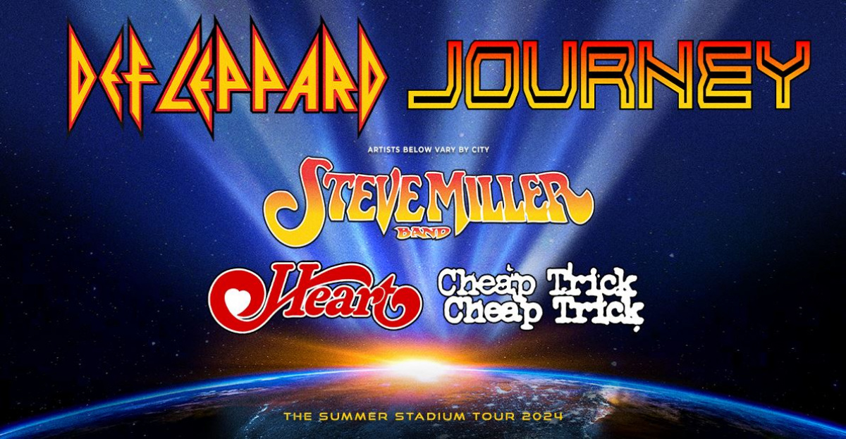 Def Leppard / Journey with Cheap Trick